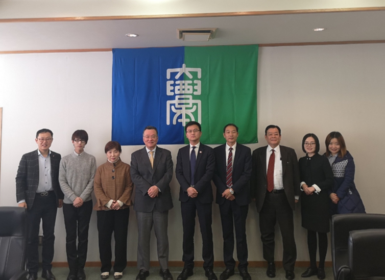 敬鸿彬院长带队考察访问医疗法人优诚会与西日本短期大学