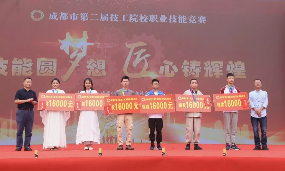 喜报|我院学生参加成都市第二届技工院校职业技能竞赛斩获一金一银一铜 喜报|我院学生参加成都市第二届技工院校职业技能竞赛斩获一金一银一铜