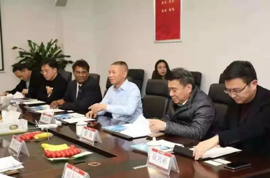 促进会携斯里兰卡锡兰建筑商协会副会长来我院考察并对接教育和航空合作